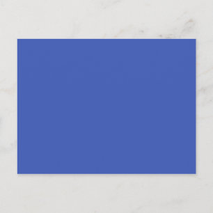ALLEEN KLEUR - blauw Briefkaart