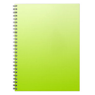 ALLEEN KLEUR verlopen - lentegroen Notitieboek