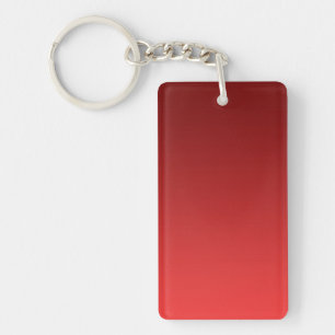 ALLEEN kleur verlopen - rode liefde Sleutelhanger