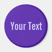 ALLEEN KLEUR / violet + jouw tekst