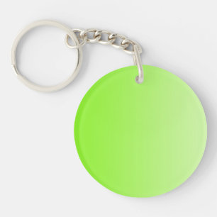 ALLEEN KLEURKLEUREN - neongroen Sleutelhanger