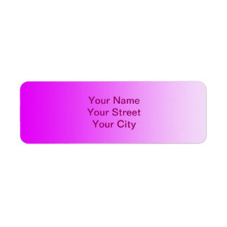 ALLEEN KLEURKLEUREN - neonroze Etiket