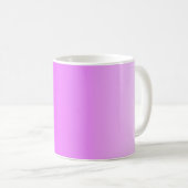 ALLEEN KLEURKLEUREN - neonroze Koffiemok (Voorkant rechts)