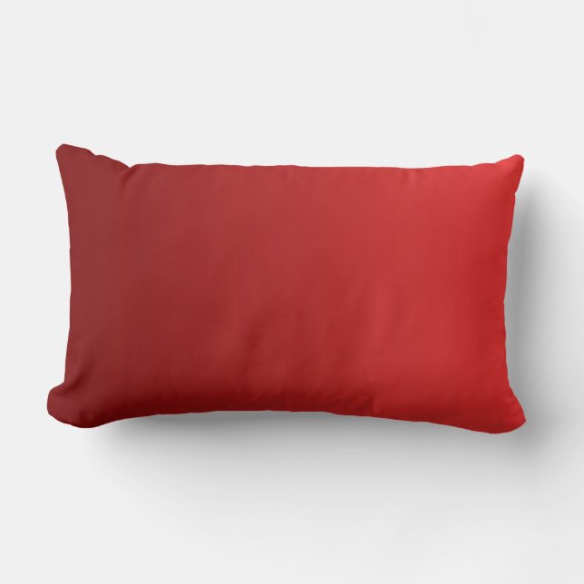 ALLEEN KLEURKLEUREN - rood + zwart grijs Kussen (Voorkant)