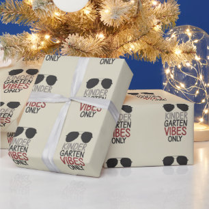 Alleen kleuterplein sfeer terug naar school cadeaupapier