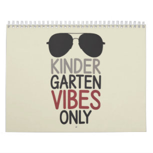 Alleen kleuterplein sfeer terug naar school kalender