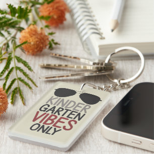 Alleen kleuterschool sfeer terug naar school sleutelhanger