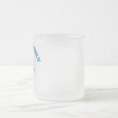 Alleen koude knuffels matglas koffiemok (Center)