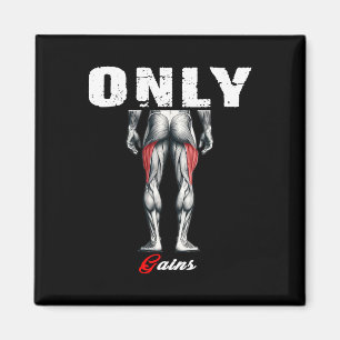 Alleen krijgt Bodybuilding Workout Gym2 Magneet