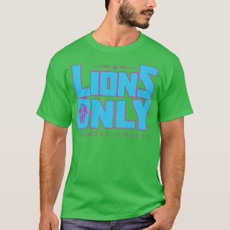 Alleen leeuwen t-shirt
