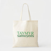 Alleen lettertype Taymyr Samoyeds