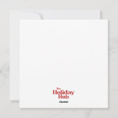 ALLEEN LIEFDE – De Enige Belangrijke Boodschap Kaa Feestdagenkaart (Achterkant)