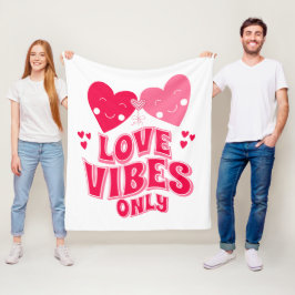 Alleen liefdesvirussen fleece deken