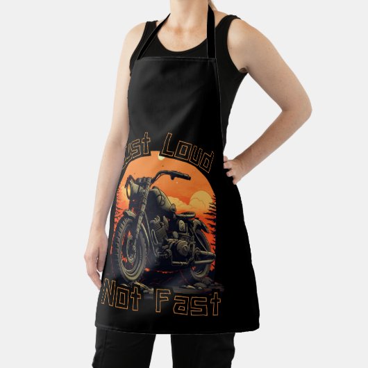 Alleen luid, niet snel motorrijden, helikopter schort (Insitu)