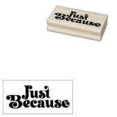 Alleen Maar 3 Rubberstempel (Gestempeld)