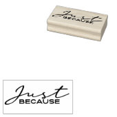 Alleen Maar 8 Rubberstempel (Gestempeld)