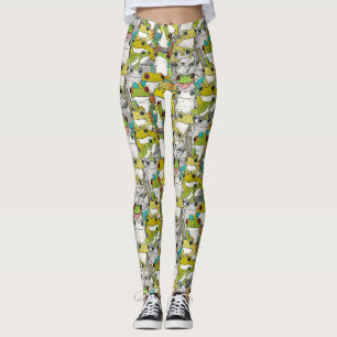alleen maar boomkikkervel leggings