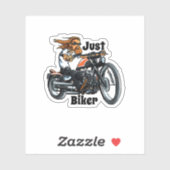 Alleen maar fietssnede sticker (Vel)