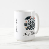 Alleen maar lessen koffiemok (Voorkant rechts)