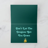 Alleen maar omdat Kaart, Basset & Fire Breathing D Kaart (Binnen)