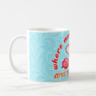 alleen maar omdat koffiemok