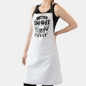 Alleen maar roken de Goede Stuff Funny Schort (Insitu)