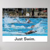Alleen maar Swim Poster (Voorkant)