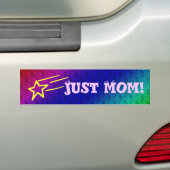 Alleen mama Superstar Bumpersticker (Op auto)