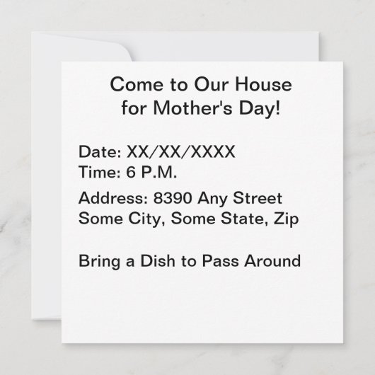 Alleen mama Superstar Kaart (Achterkant)