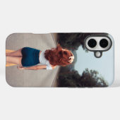 Alleen Meisje iPhone Case (Achterkant (horizontaal))