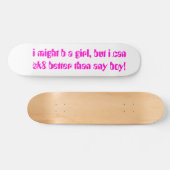 ALLEEN MEISJES SKATEBOARD (Horizontaal)