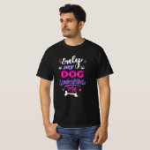 Alleen mijn hond begrijpt me t-shirt (Voorkant volledig)
