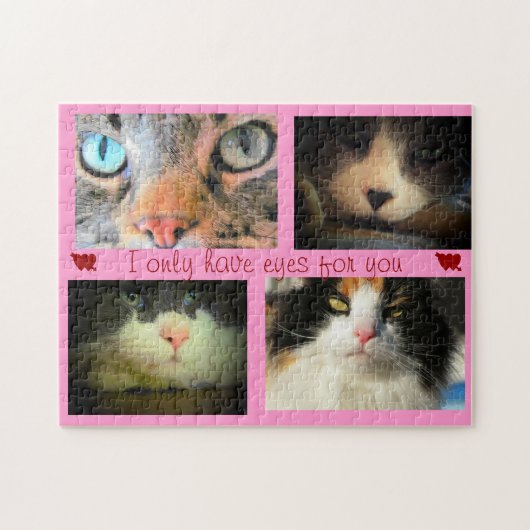 Alleen mijn ogen - Valenpuzzle Legpuzzel (Horizontaal)