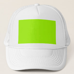 Alleen Neon Green Color Aangepaste producten Trucker Pet