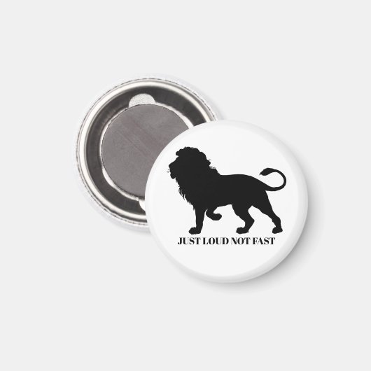 ALLEEN NIET SNEL LOPEN MAGNEET (Voorkant / Achterkant)