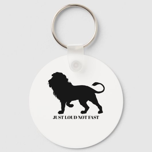 ALLEEN NIET SNEL LOPEN SLEUTELHANGER (Voorkant)