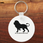 ALLEEN NIET SNEL LOPEN SLEUTELHANGER (Voorkant)