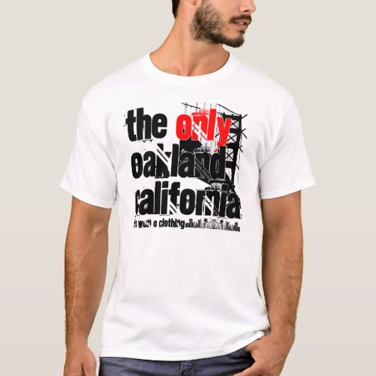 Alleen Oakland T-shirt (Voorkant)