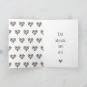 Alleen om te zeggen.... Valentijnsdag Kaart (Binnen)