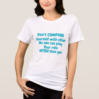 Alleen Onaangepast Jouw Rol, Jouw Kracht Een van O Tri-Blend Shirt