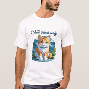 Alleen Ontspannen Stemming Cute Relaxte Honden Kun T-shirt