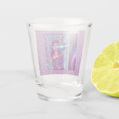 Alleen op de Dance Floor Shot Glas (Achterkant)