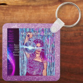 Alleen op de Dance Floor Sleutelhanger (Achterkant)