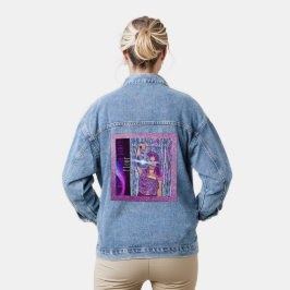 Alleen op de dans Floor Hoesje Art Denim Jacket