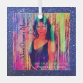 Alleen op de dansvloer Remix Blue Ornament (Voorkant)