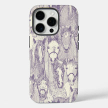 alleen paarden violet parel