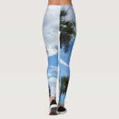 Alleen palmbomen leggings (Achterkant)