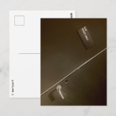 Alleen personeel, ingang naar de hel, moderne kuns briefkaart (Voorkant / Achterkant)