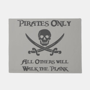 Alleen Piraten - alle anderen zullen de Plank uitl Deurmat