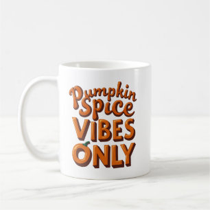 Alleen Pompoen Kruiden Vibes – Retro 70s Groovy Koffiemok